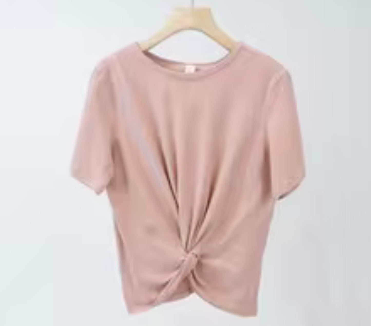 Custom Lulu Blank Plain Cropped Tee